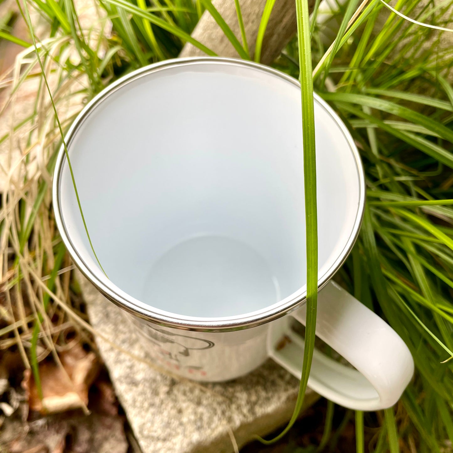 Emaille Tasse 0,55l | Martin Frank "Vitamin M"