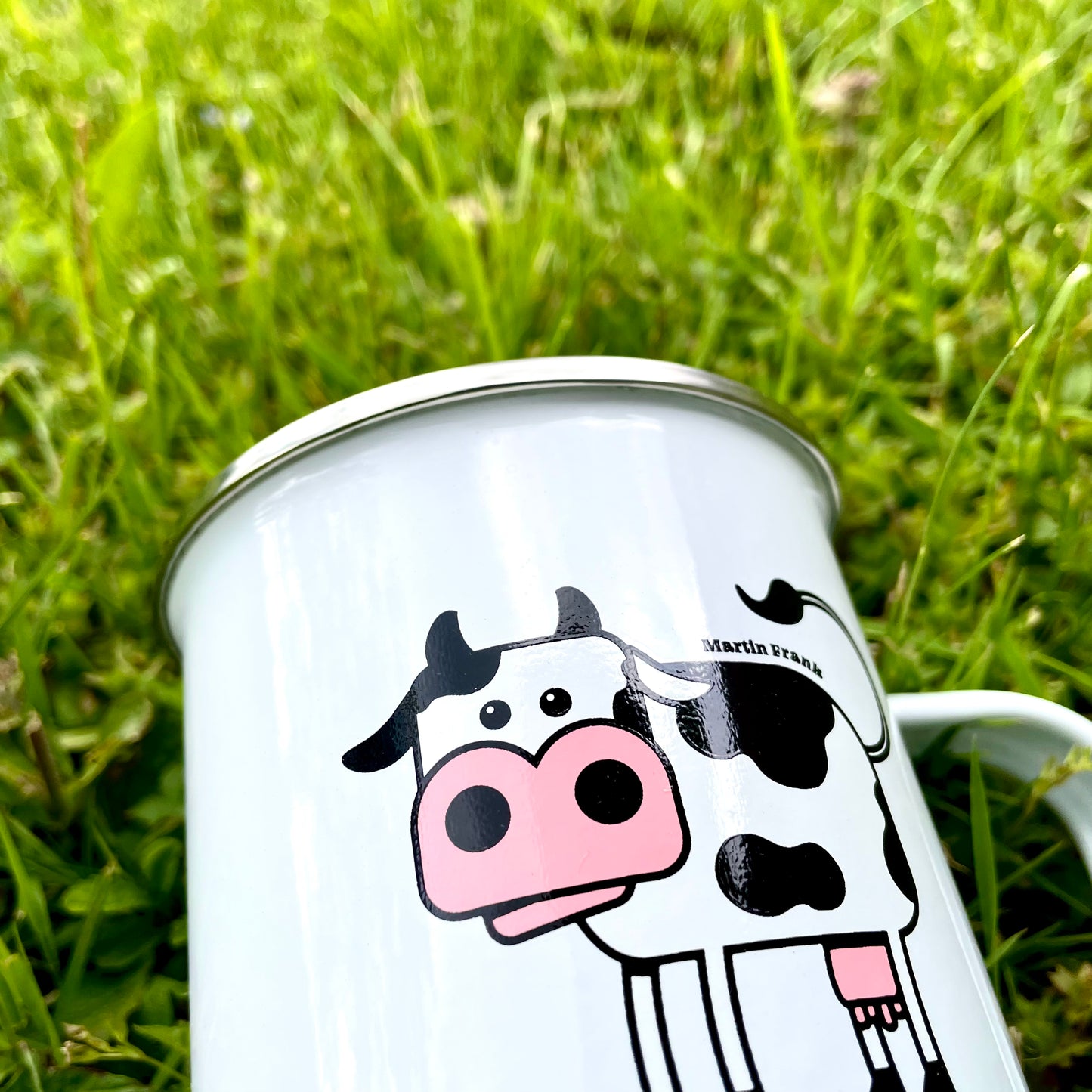 Emaille Tasse 0,55l | Martin Frank "Vitamin M"