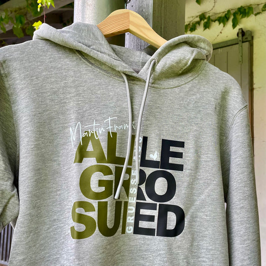 Bio-Baumwoll Herren Hoodie | Martin Frank „Grüße aus Allegro Süd“