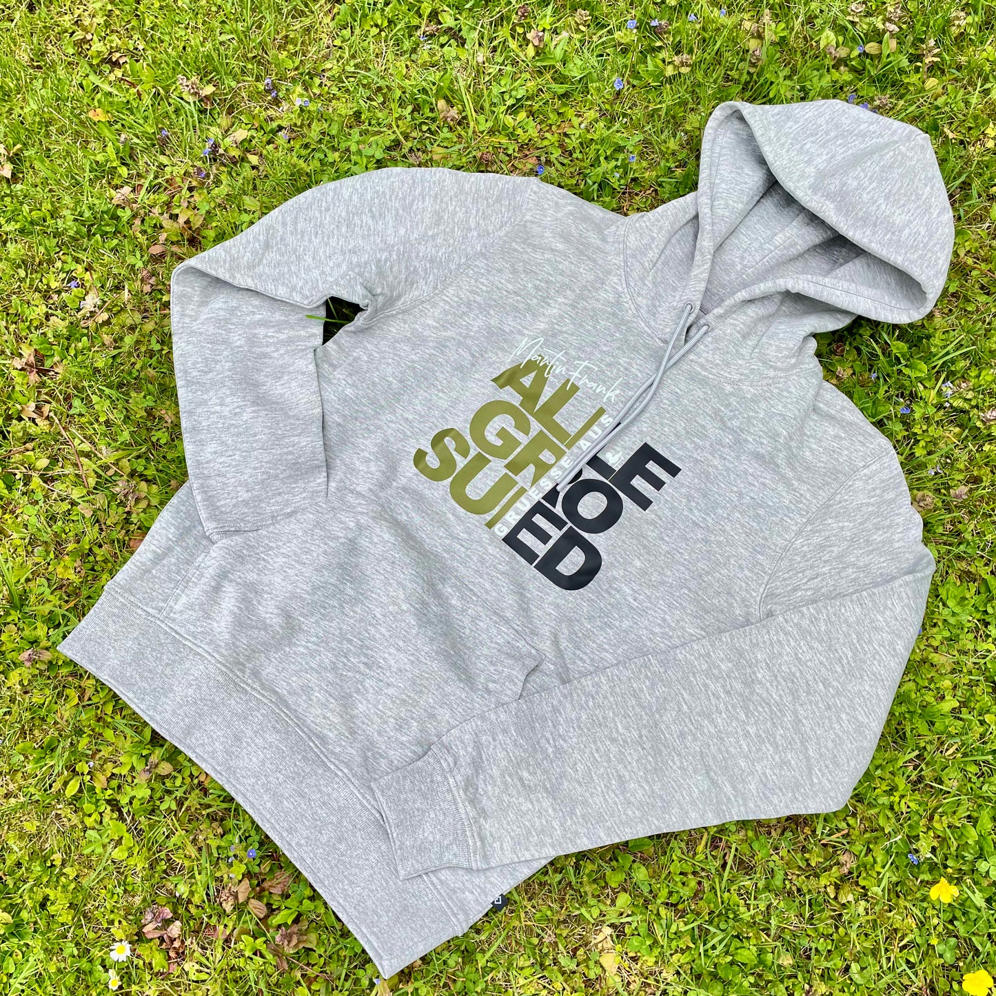 Bio-Baumwoll Herren Hoodie | Martin Frank „Grüße aus Allegro Süd“