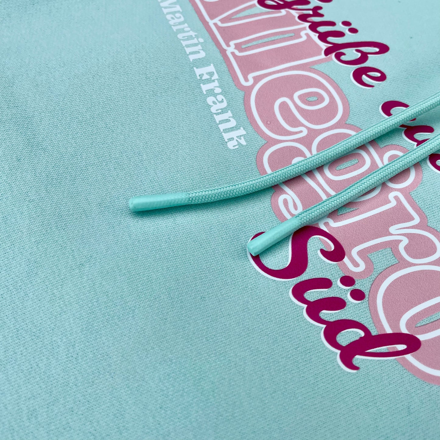 Bio-Baumwoll Damen Hoodie | Martin Frank „Grüße aus Allegro Süd“