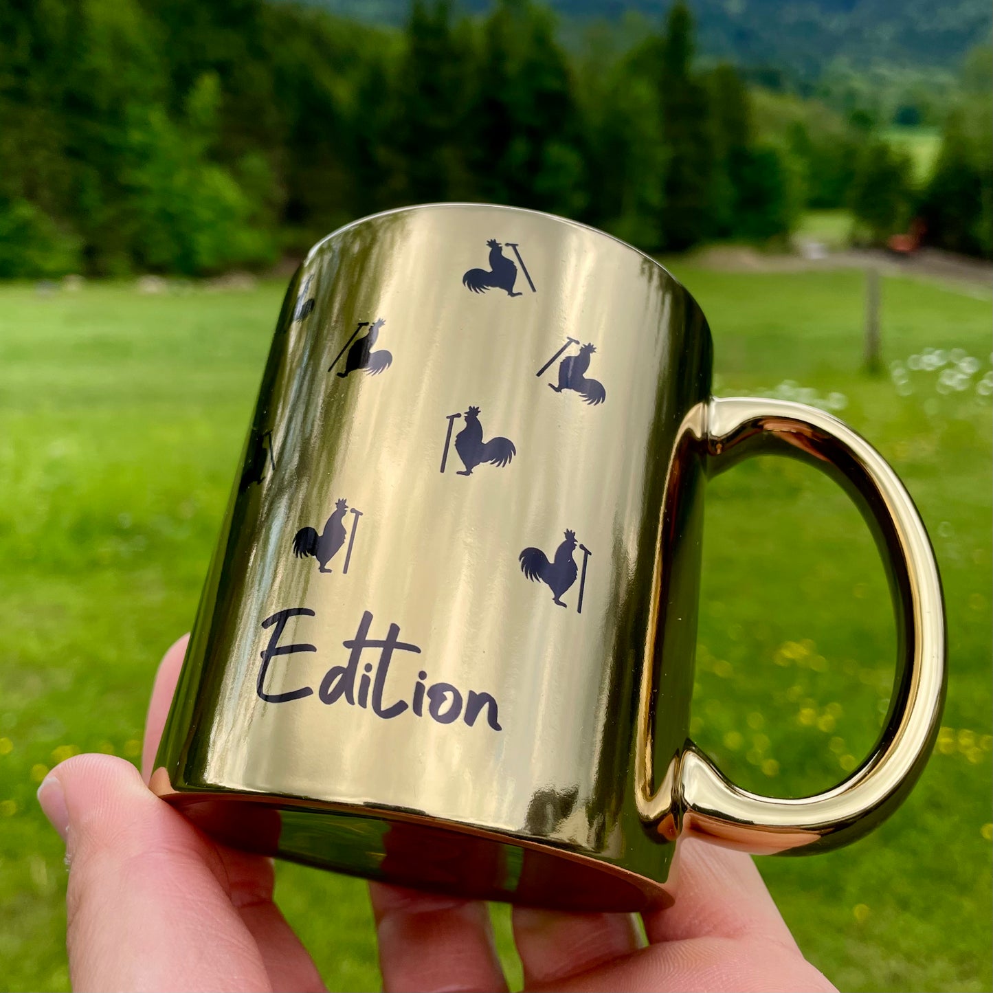 Goldene Keramiktasse | Martin Frank "Limited Edition"