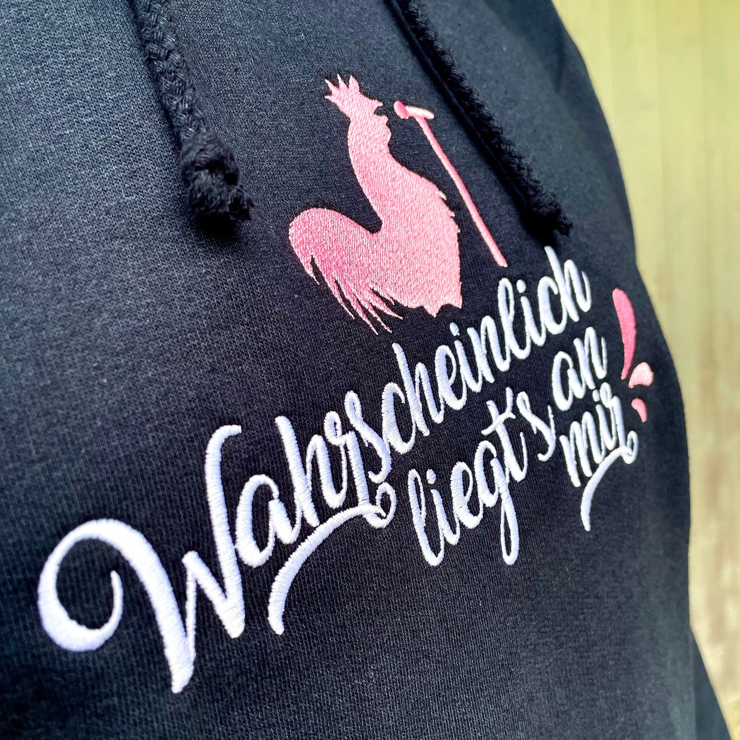 Unisex Hoodie "Navy" | "Wahrscheinlich liegt's an mir"